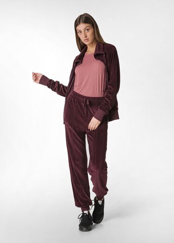 DEHA Sportsweatjacke in Rot