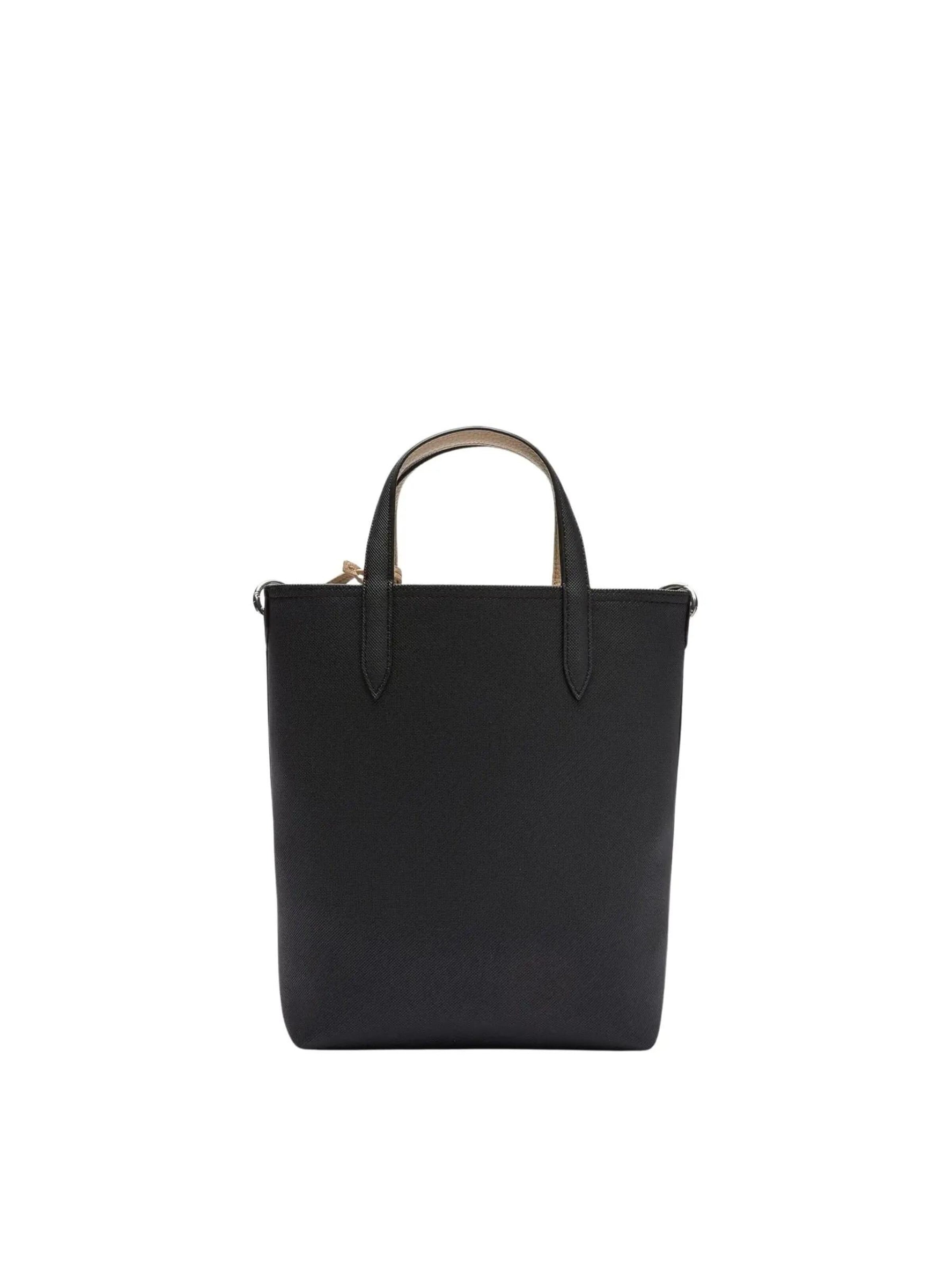Shopper 'Lacoste Cabas/shopping réversible Noir Krema' di LACOSTE in nero