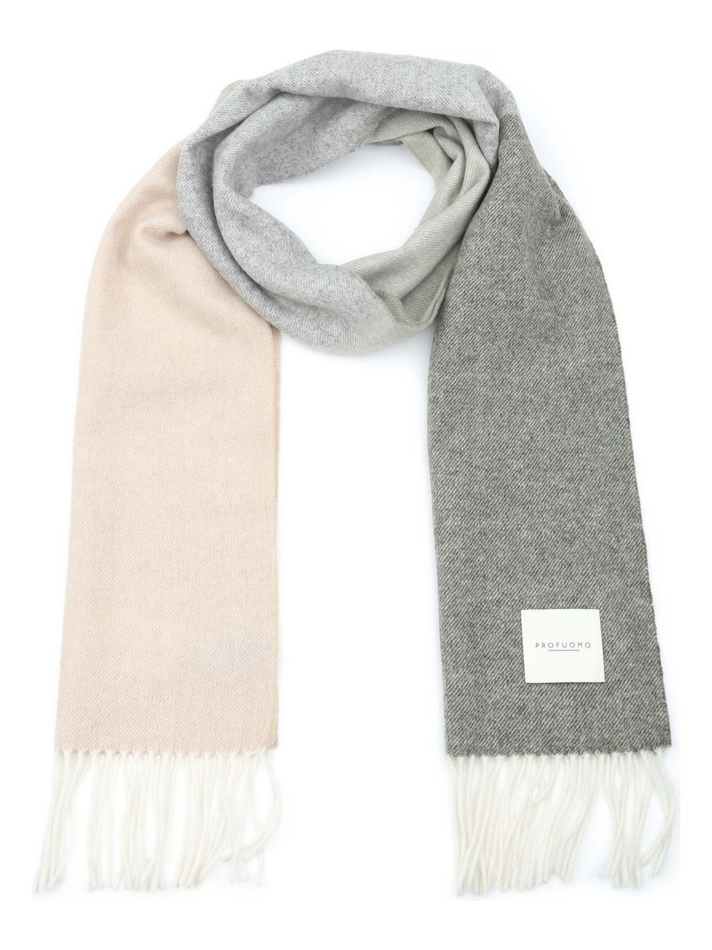 Profuomo Scarf in Beige: front
