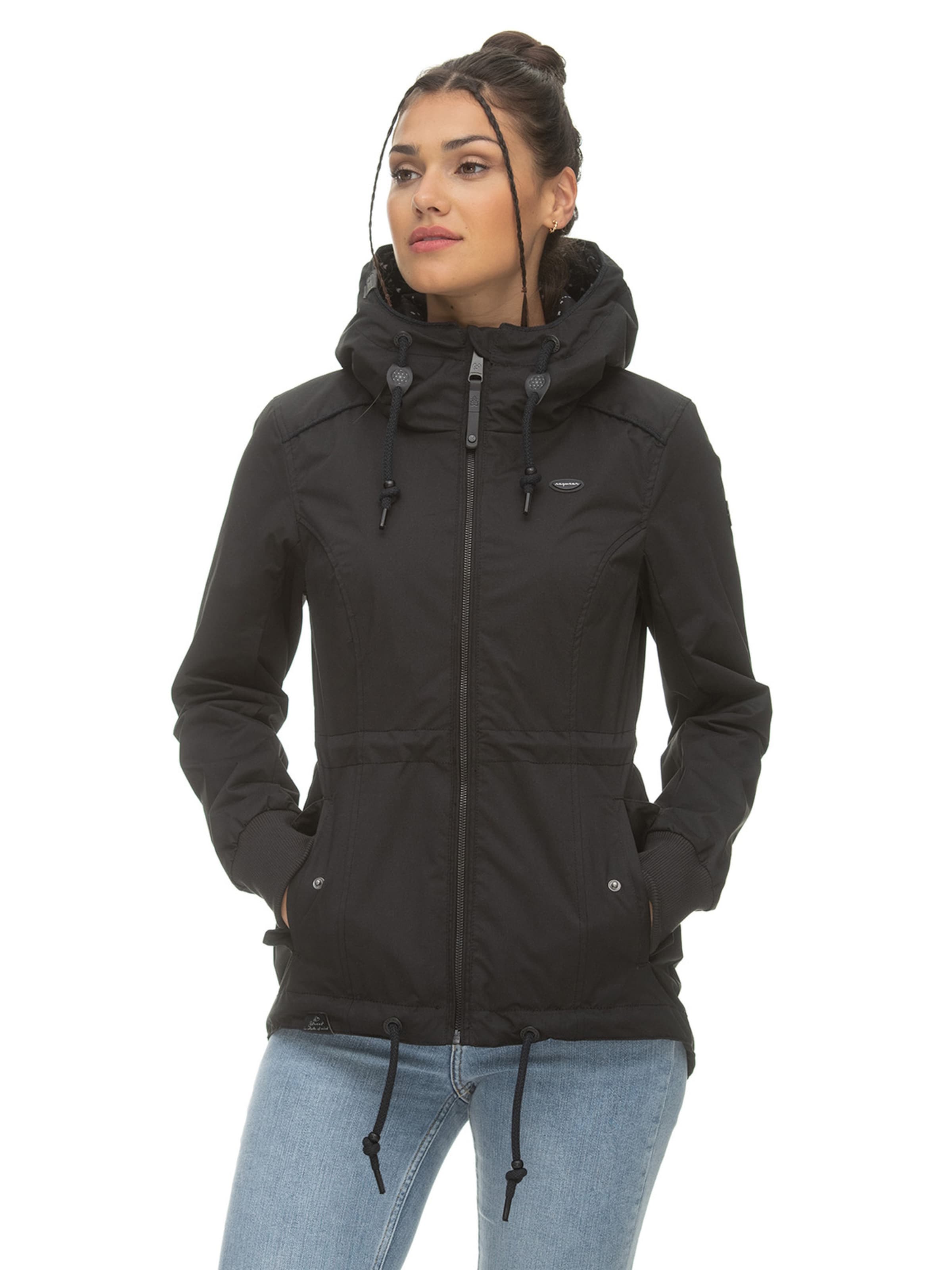 Veste mi-saison 'Dankka' Ragwear en noir : devant