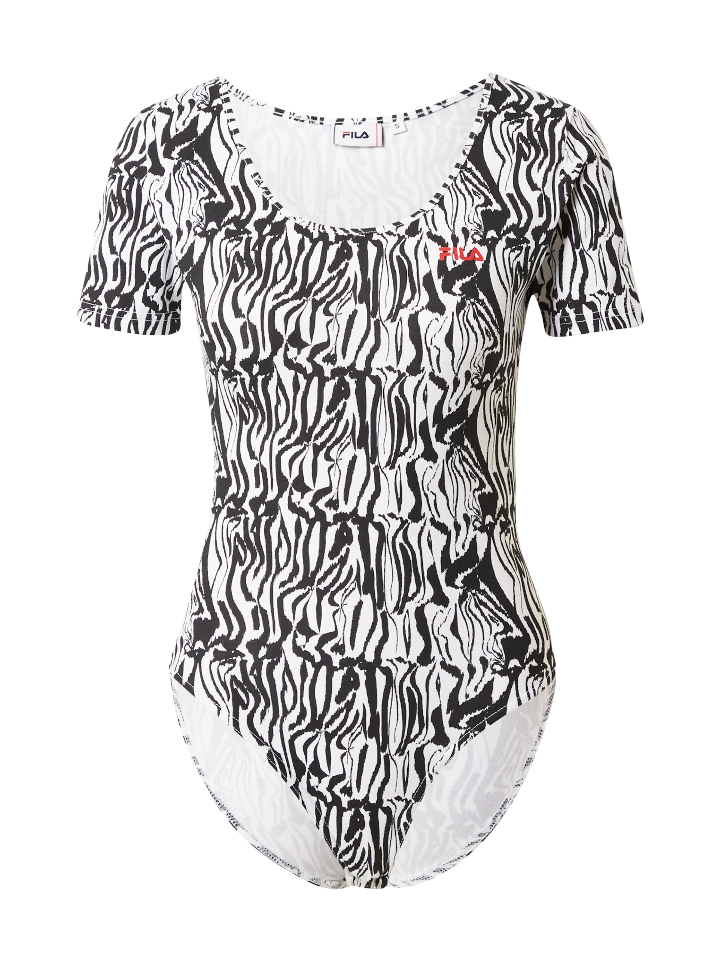 FILA Боди-футболка 'BYTOM' в Белый: спереди