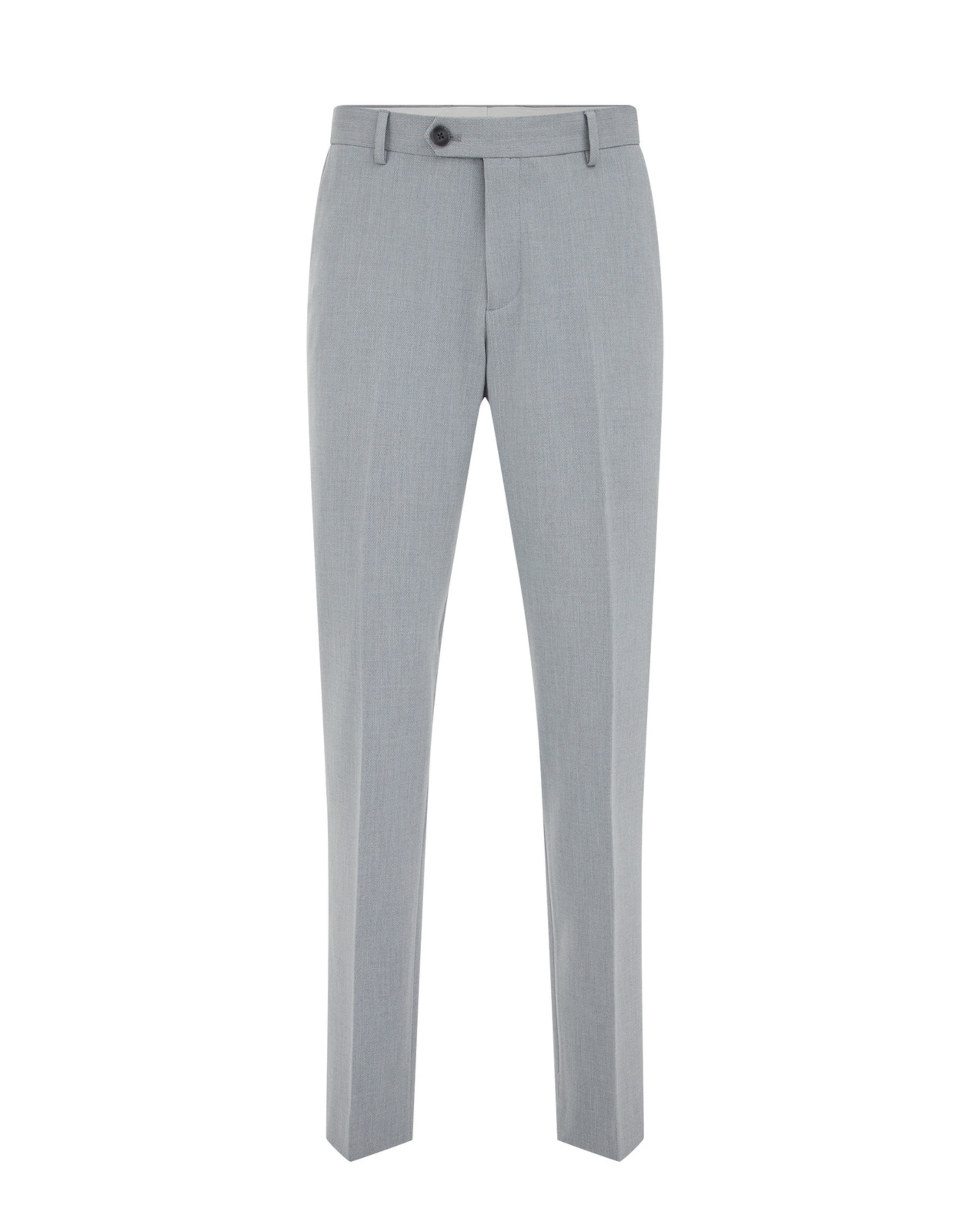 Slimfit Pantaloni di WE Fashion in grigio: frontale