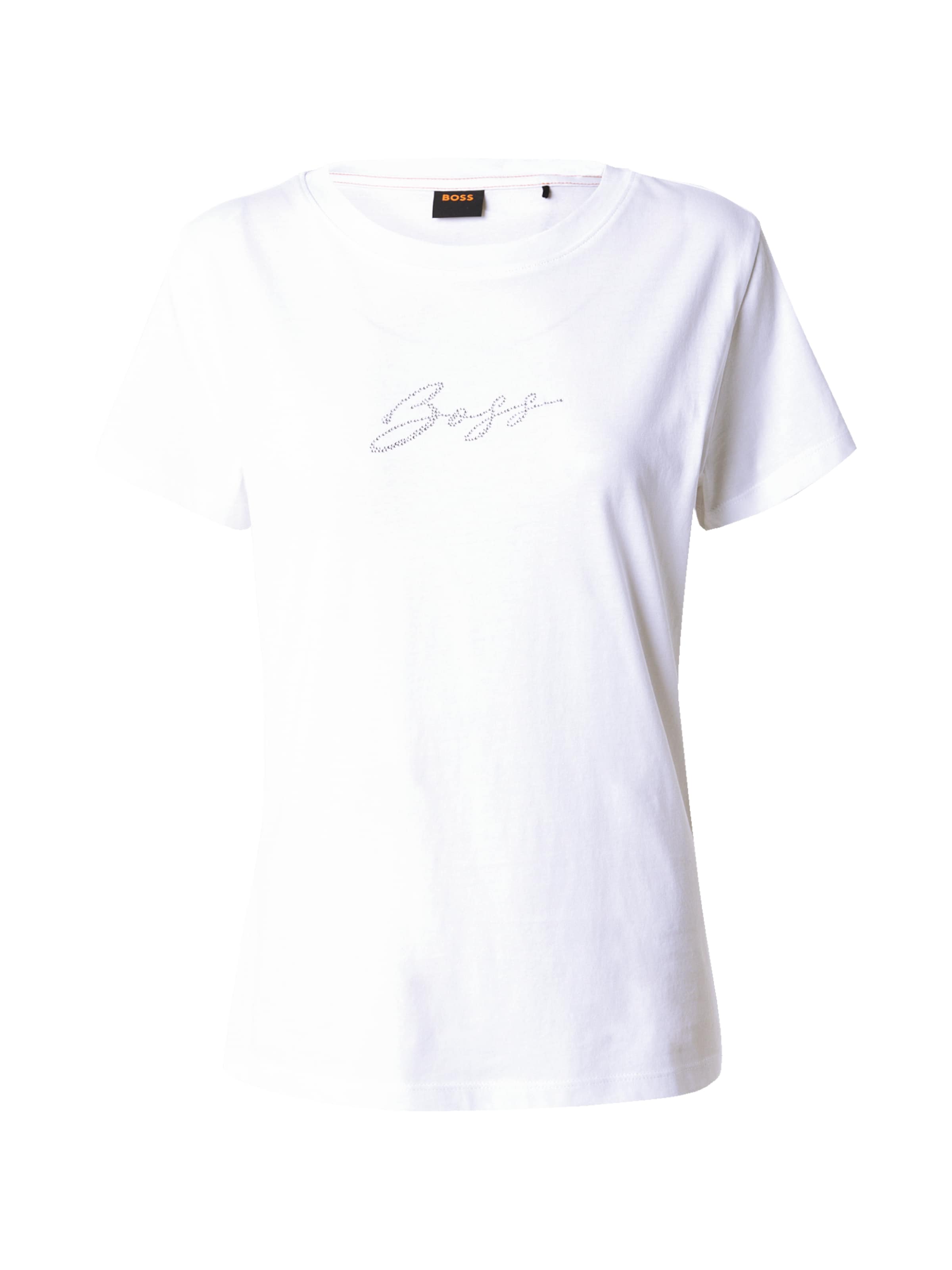 Tricou 'Esogo' de la BOSS pe alb: față