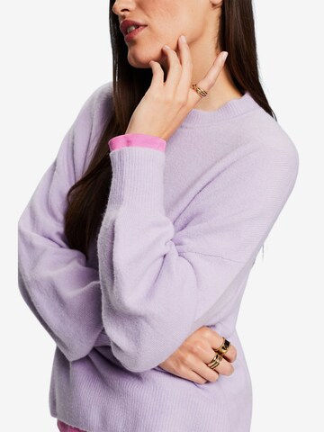 Sweat-shirt ESPRIT en violet