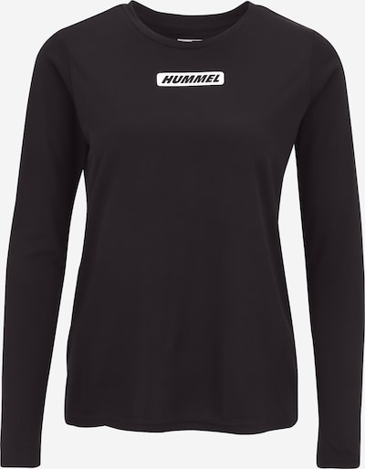 Hummel T-shirt fonctionnel 'Tola' en noir / blanc, Vue avec produit