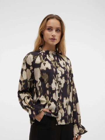 VERO MODA Blouse 'Celina' in Zwart