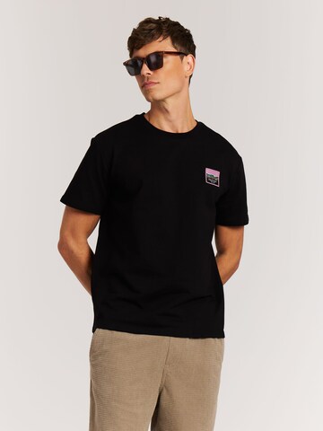 PROTEST Shirt 'PRTAfia'‌‌‌‌‌‌‌‌‌ in Schwarz