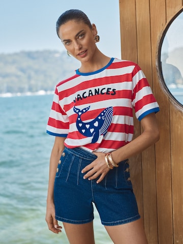 love & roses Shirt in Red