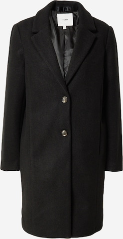 ICHI Between-Seasons Coat 'Jannet' in Black: front