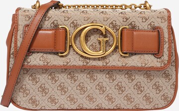 GUESS - Bolso de hombro 'Aviana' en beige: frente