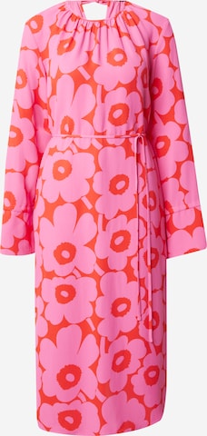 Marimekko Φόρεμα 'Majolika' σε ροζ: μπροστά