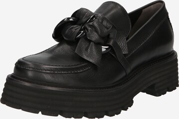 Kennel & Schmenger Classic Flats 'Power' in Black: front