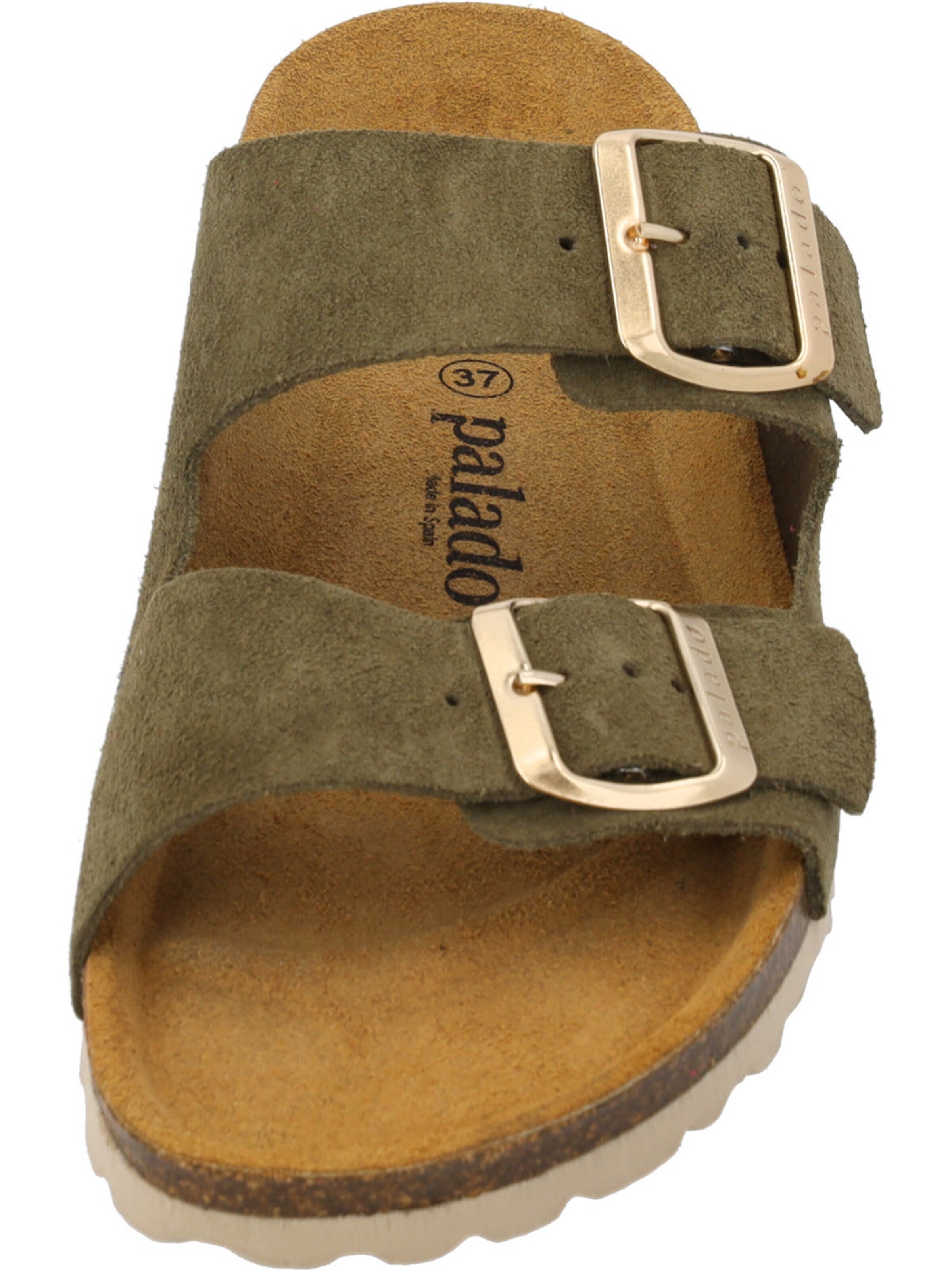 Palado Mule 'Palado Korfu Suede Premium Leather' in Green