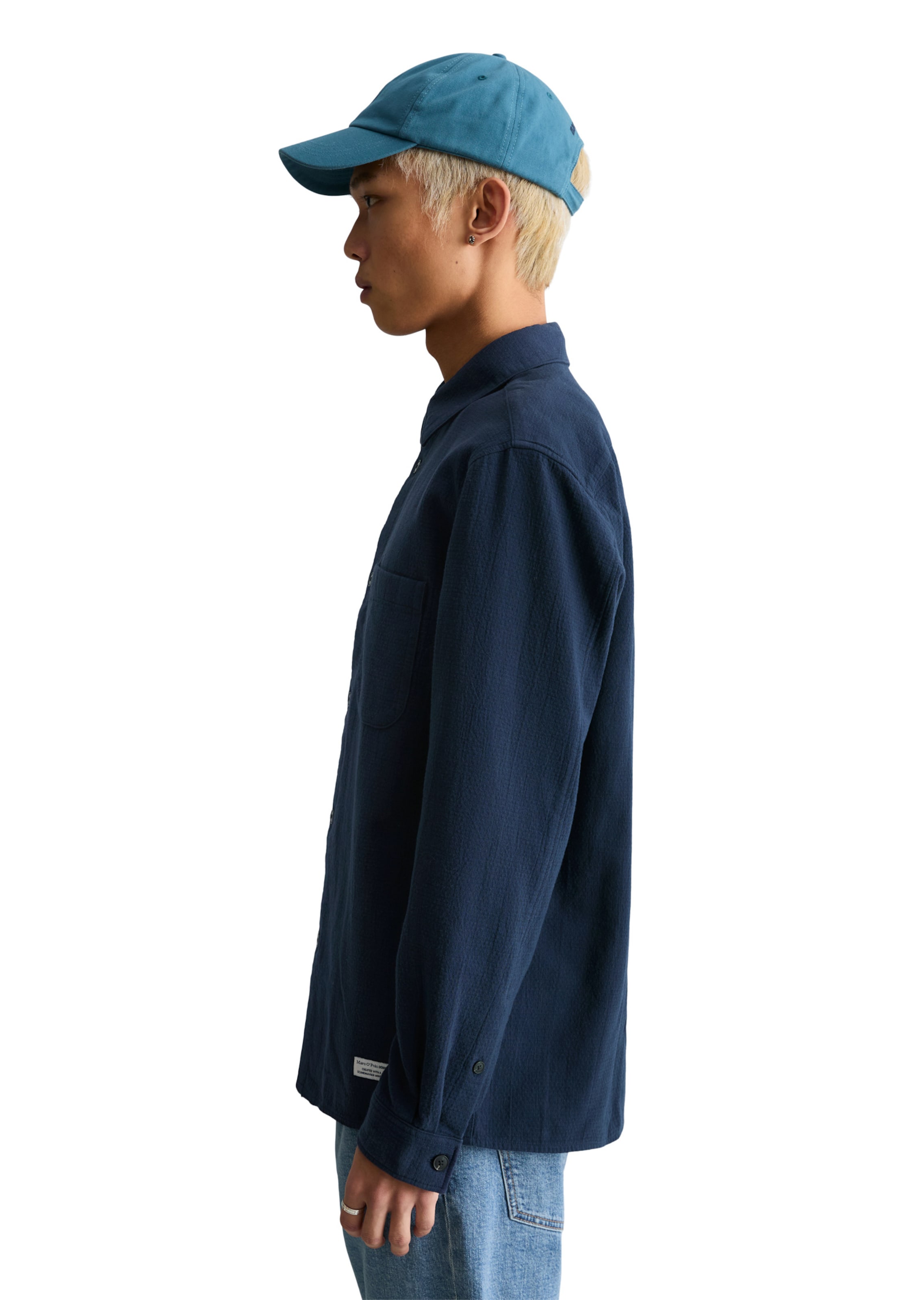 Marc O'Polo DENIM Regular fit Overhemd in Blauw