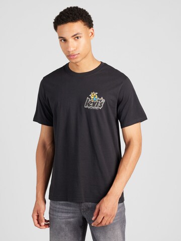 LEVI'S ® T-Shirt in Schwarz: Vorderseite