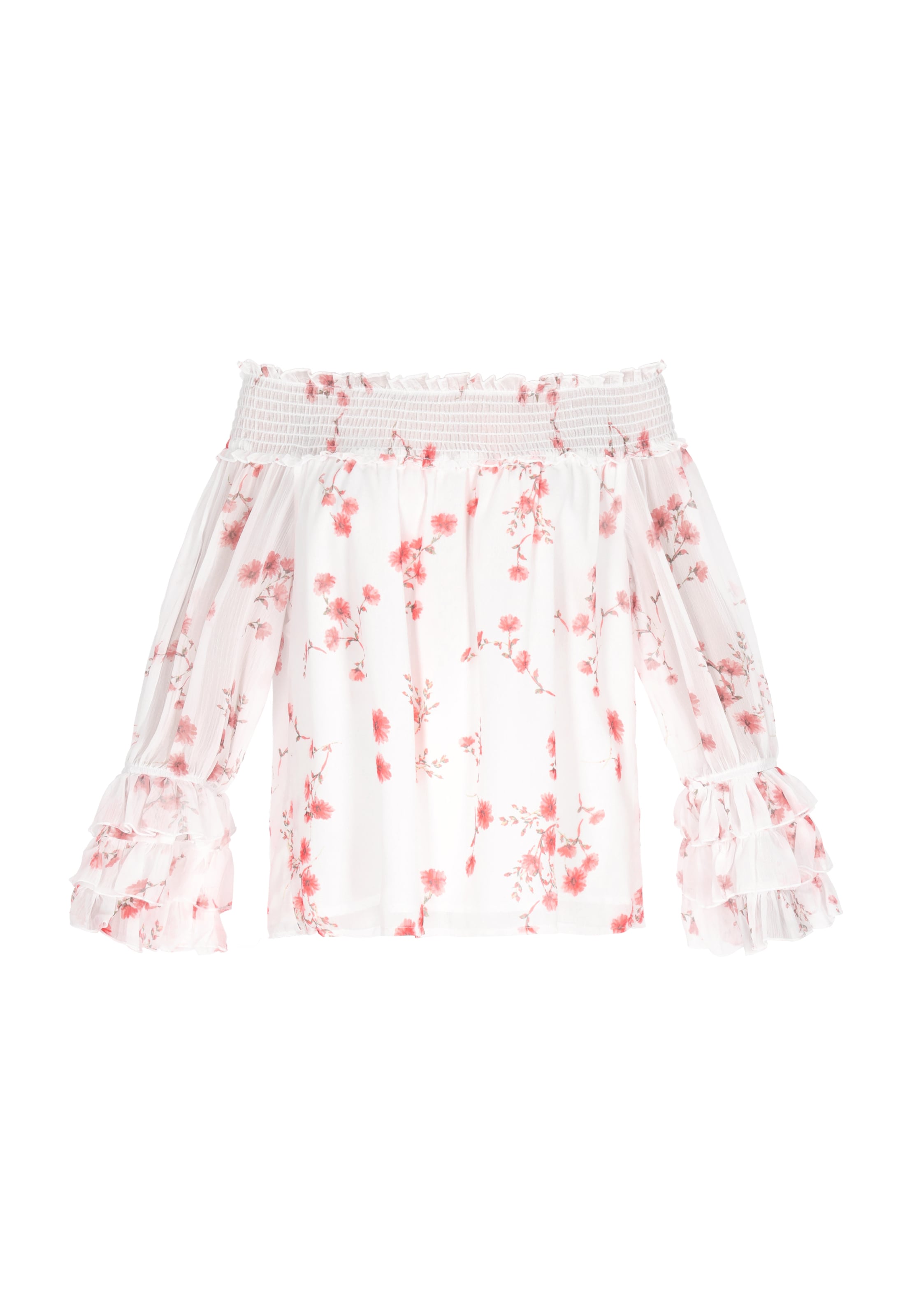 NAEMI Pusero 'Fashion Look' värissä valkoinen: etupuoli