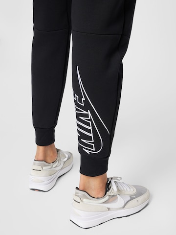 Nike Sportswear Zúžený Kalhoty – černá