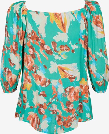 Zizzi Blouse 'MMIYA' in Groen