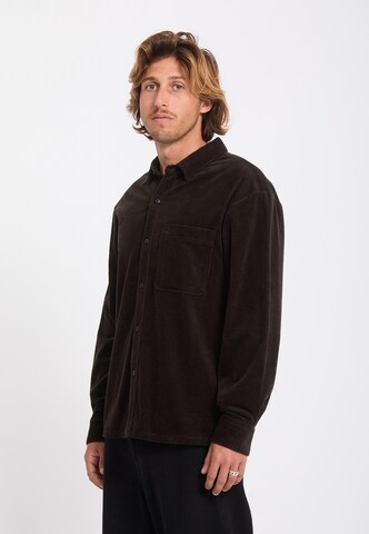 Volcom Comfort Fit Hemd 'Fostered II' in Braun