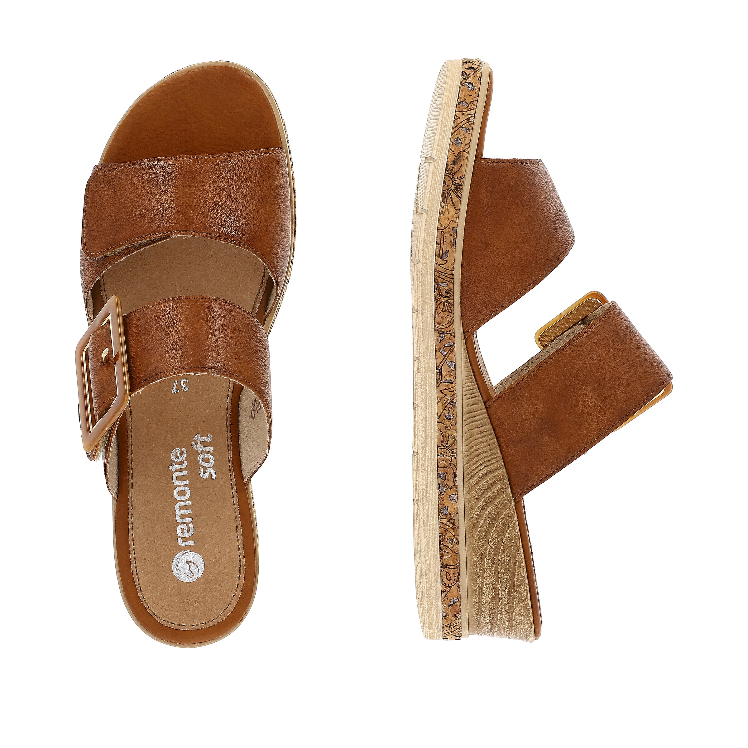 REMONTE Mules in Brown