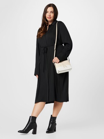 Calvin Klein Curve Shirt dress in Black