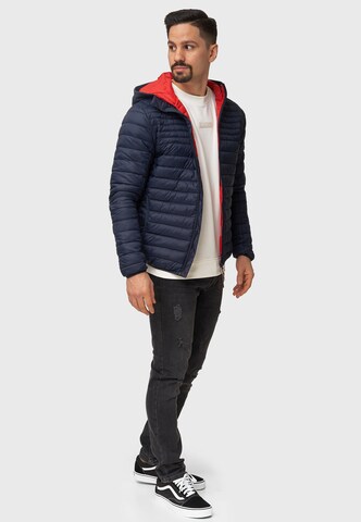 INDICODE JEANS Steppjacke 'Bowers' in Blau