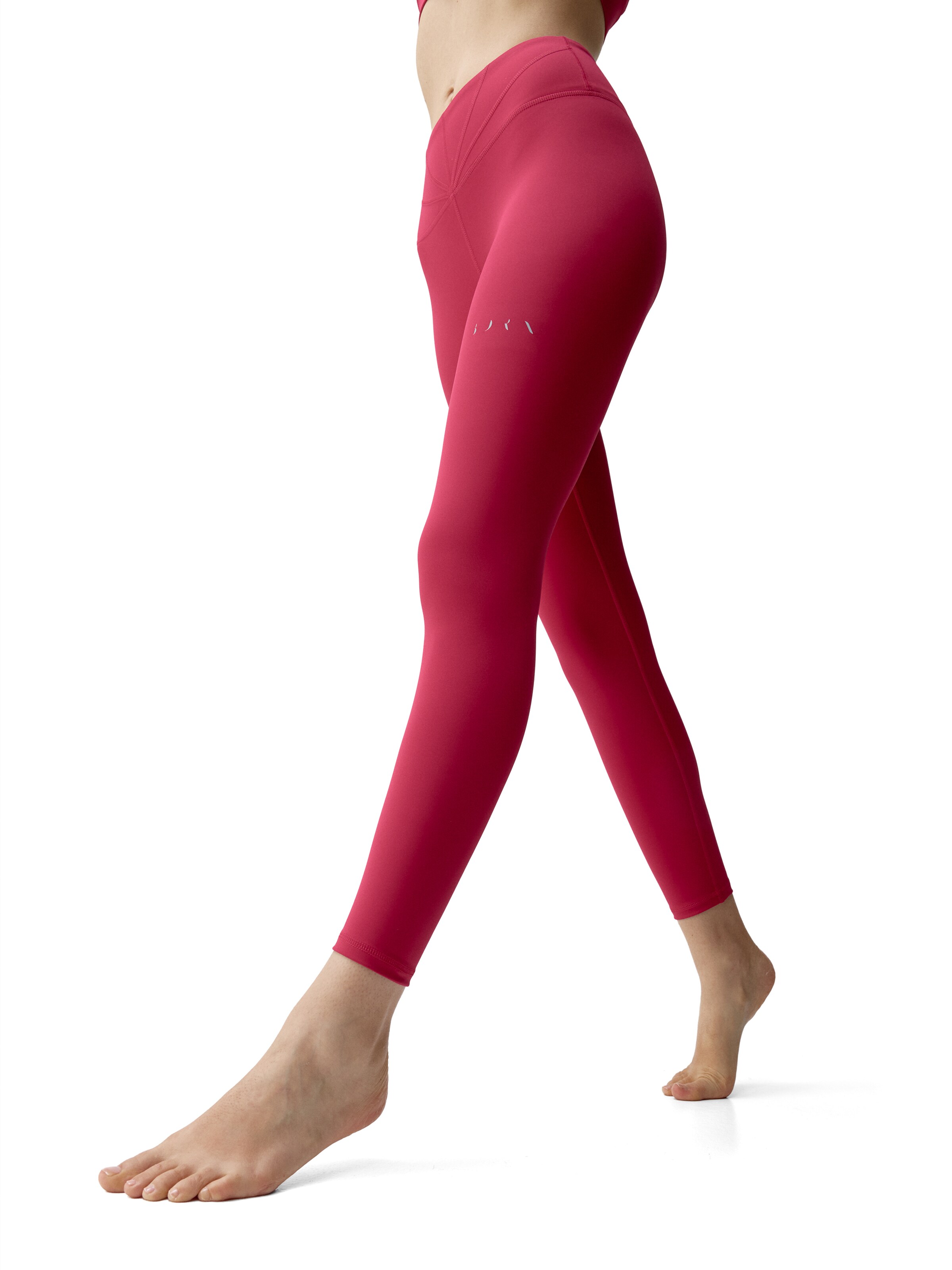Born Skinny Leggings in Roze: voorkant
