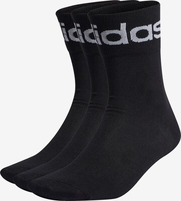 ADIDAS ORIGINALS Къси чорапи 'Fold-Cuff Crew ' в черно