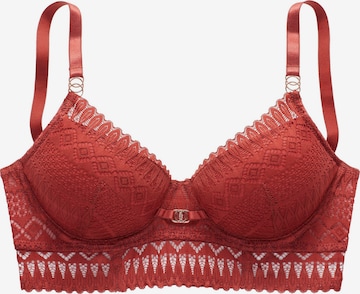 Soutien-gorge LASCANA en rouge : devant