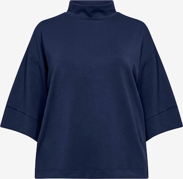 Top di Wasabi Concept in blu: frontale