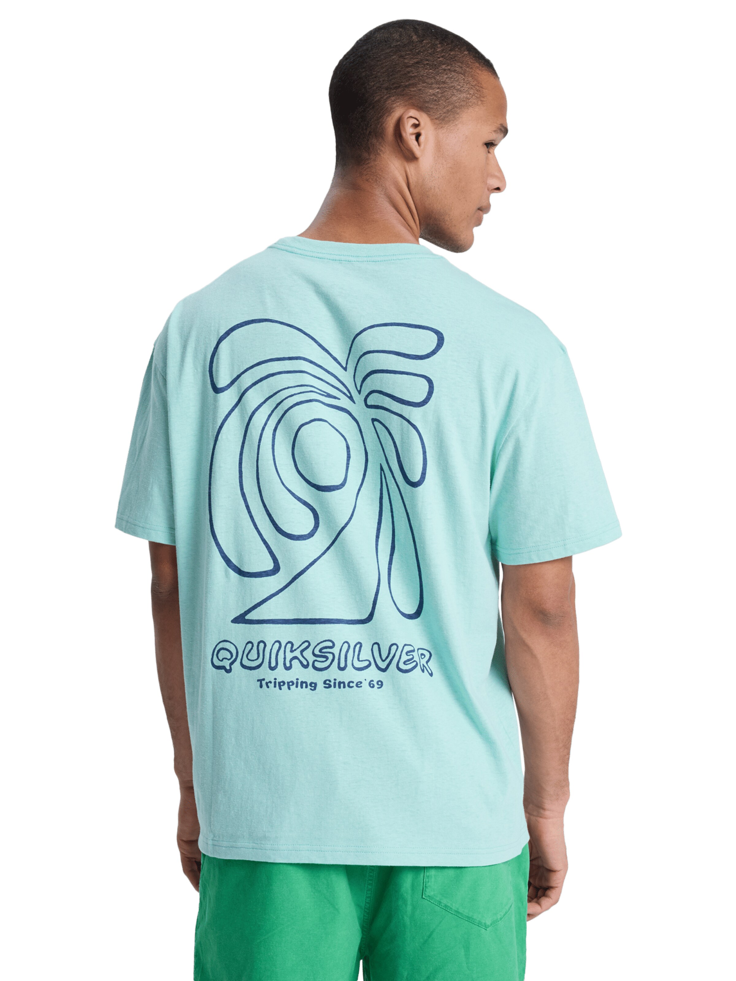 QUIKSILVER Funktionsshirt in Blau: Vorderseite
