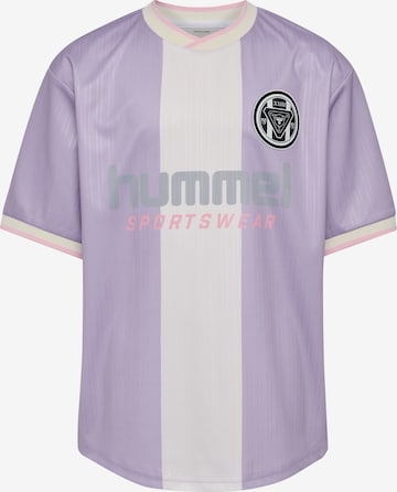 Hummel Sportshirt 'Loose Ball' in Lila: Vorderseite