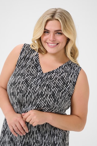 Camicia da donna 'KCAmi' di KAFFE CURVE in nero