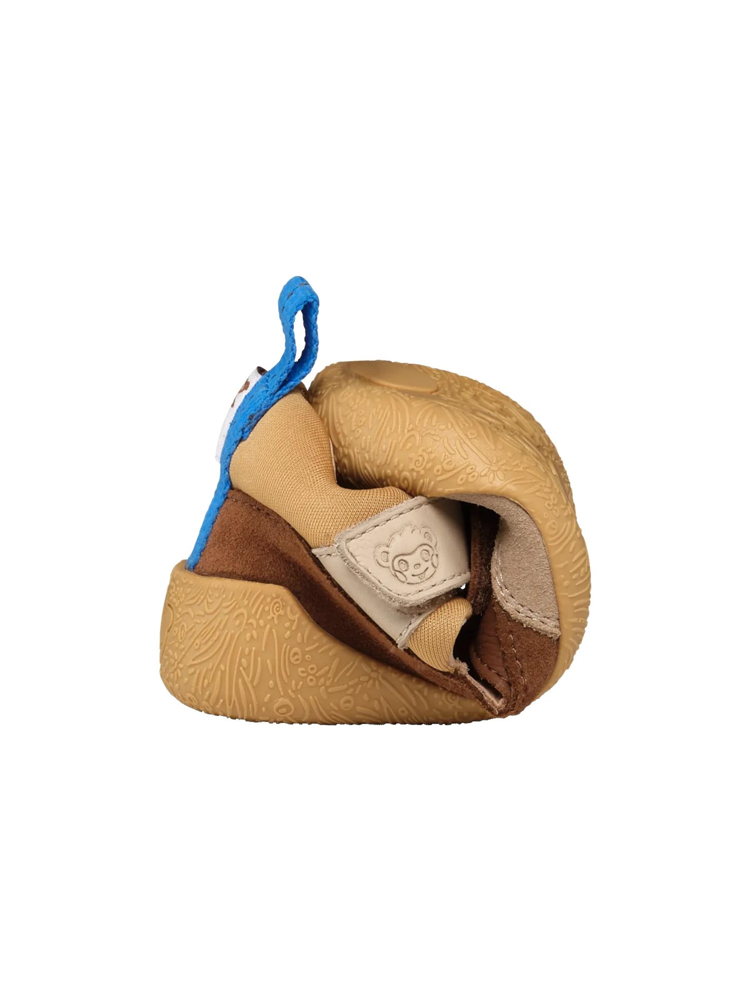 Affenzahn Sandals 'Sandale Leder Freely' in Beige