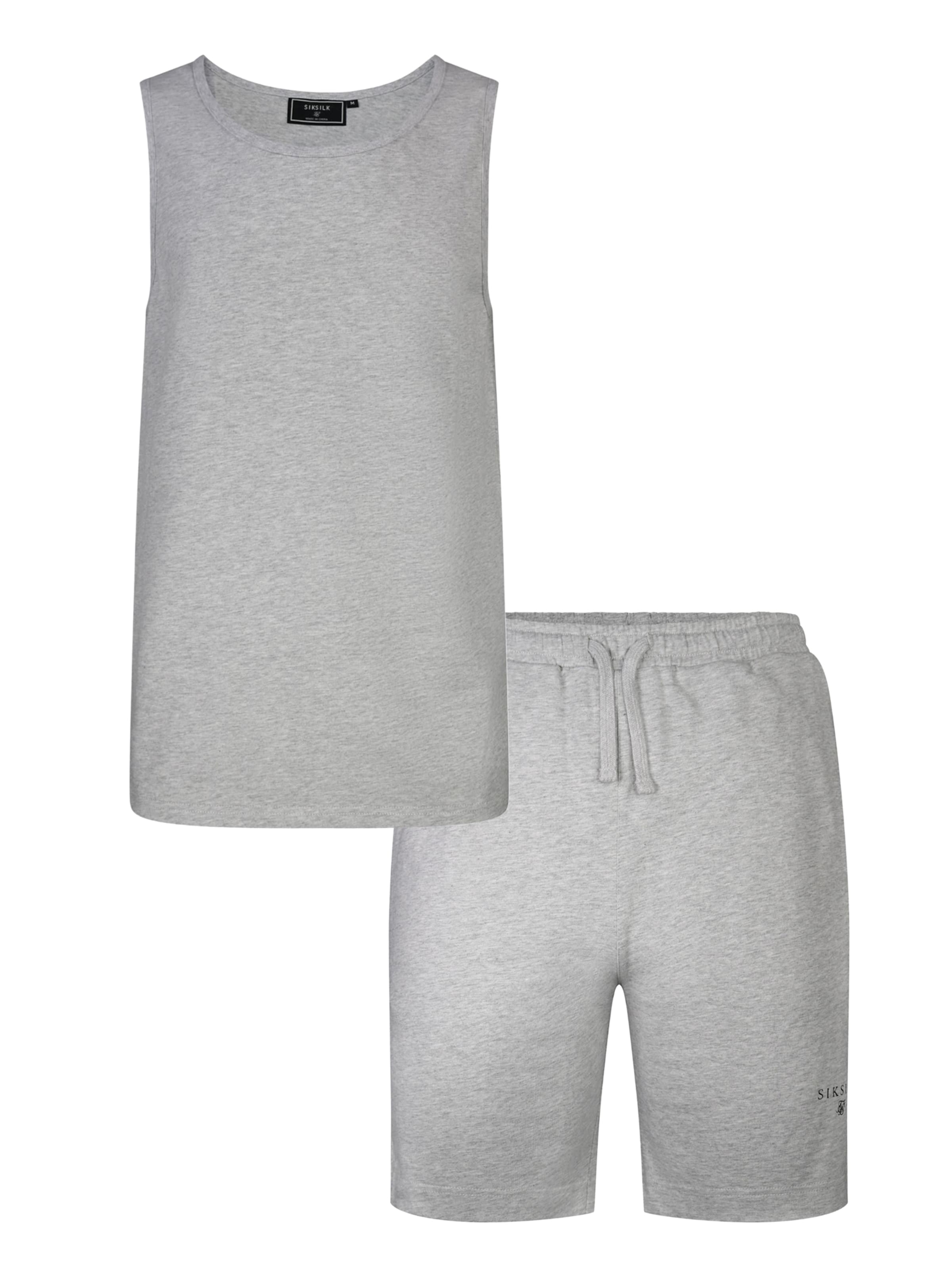 SikSilk Set in Grau: Vorderseite