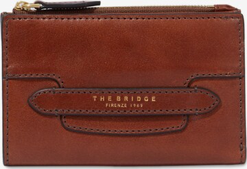 The Bridge Wallet in Brown: front