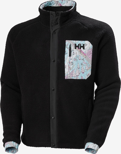 HELLY HANSEN Toiminnallinen fleecetakki 'Panorama Pile Snap' värissä vaaleansininen / keltainen / vaalea pinkki / musta, Tuotenäkymä