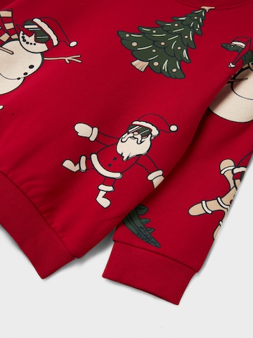 NAME IT Sweatshirt 'NMMROKA' in Red