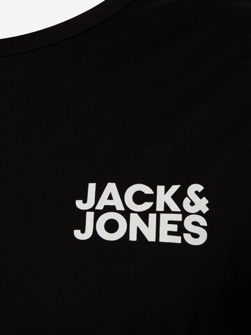 JACK & JONES Pyjama in Schwarz