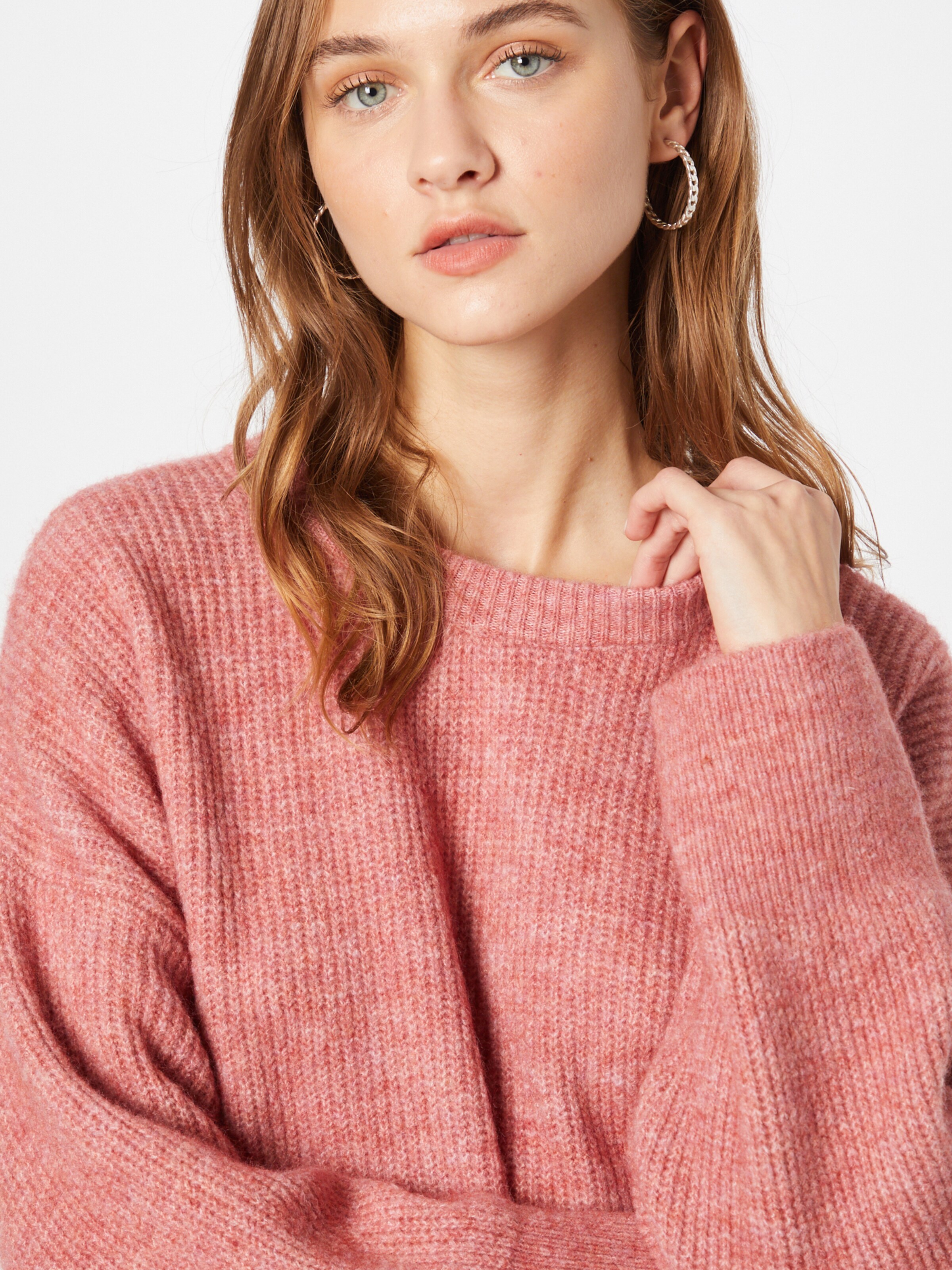 Kauf Dich Glücklich Pullover in Pinkmeliert 