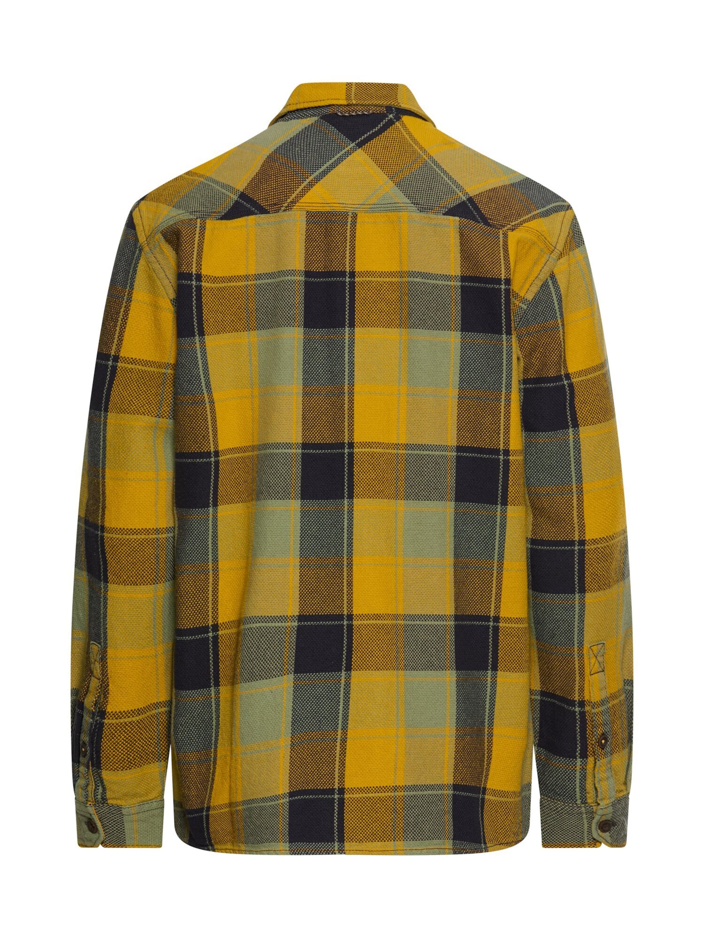 CAMEL ACTIVE Regular fit Button Up Shirt in Yellow