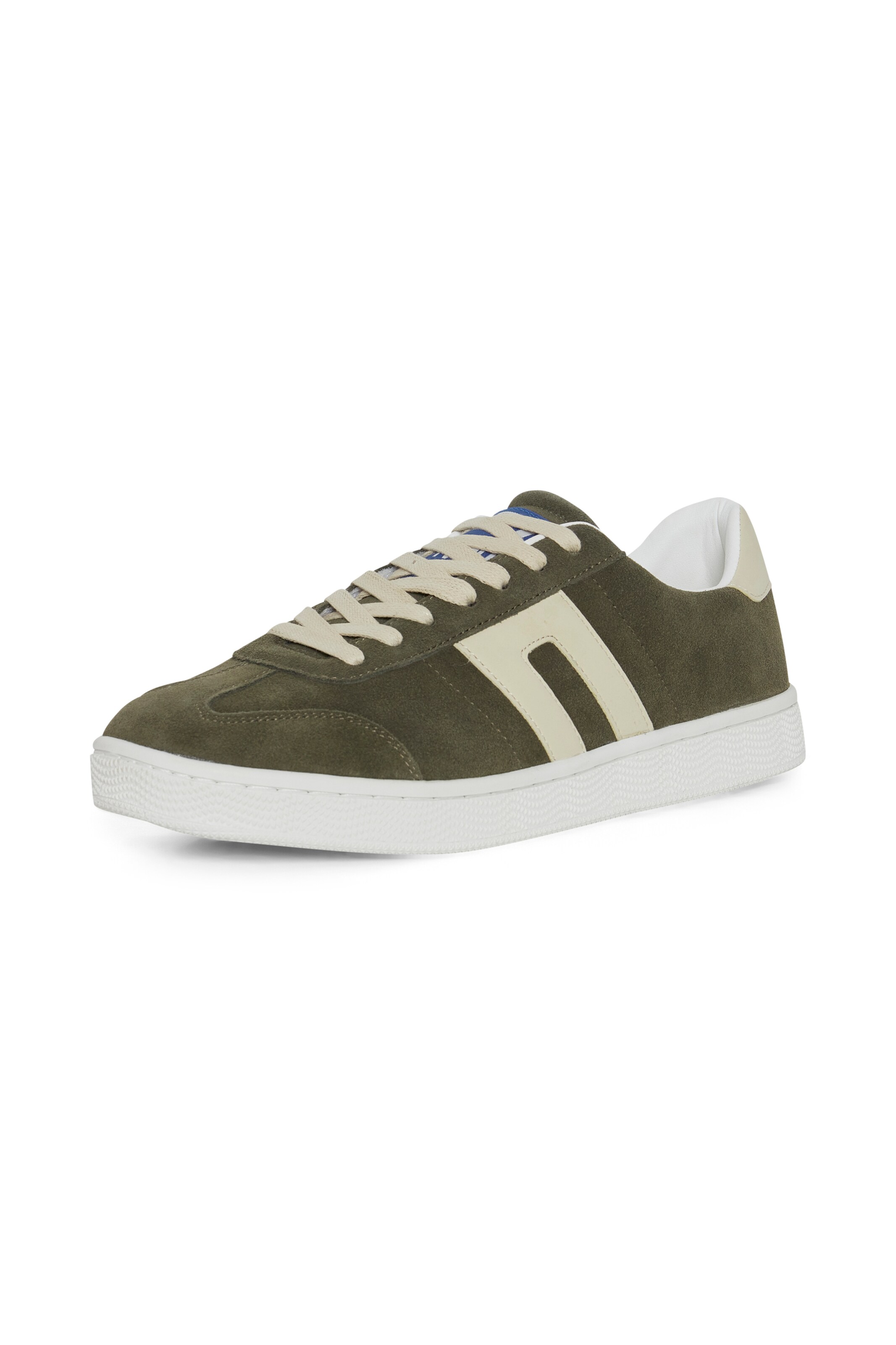 Sneaker bassa di BLEND in verde: frontale