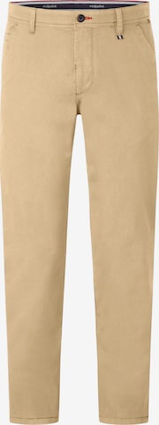 REDPOINT Slimfit Chinohose in Beige: predná strana