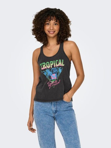ONLY - Top 'ONLLUCY' en negro: frente