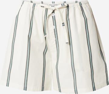 Marc O'Polo - Calças de pijama em branco: frente