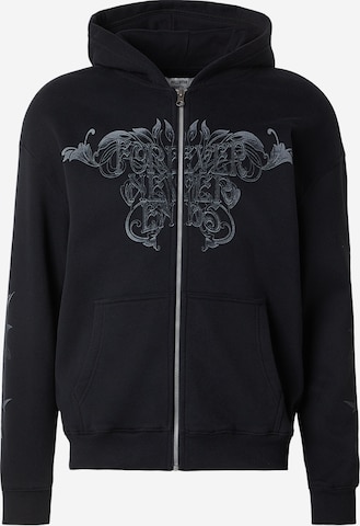 HOLLISTER Mikina – černá: přední strana