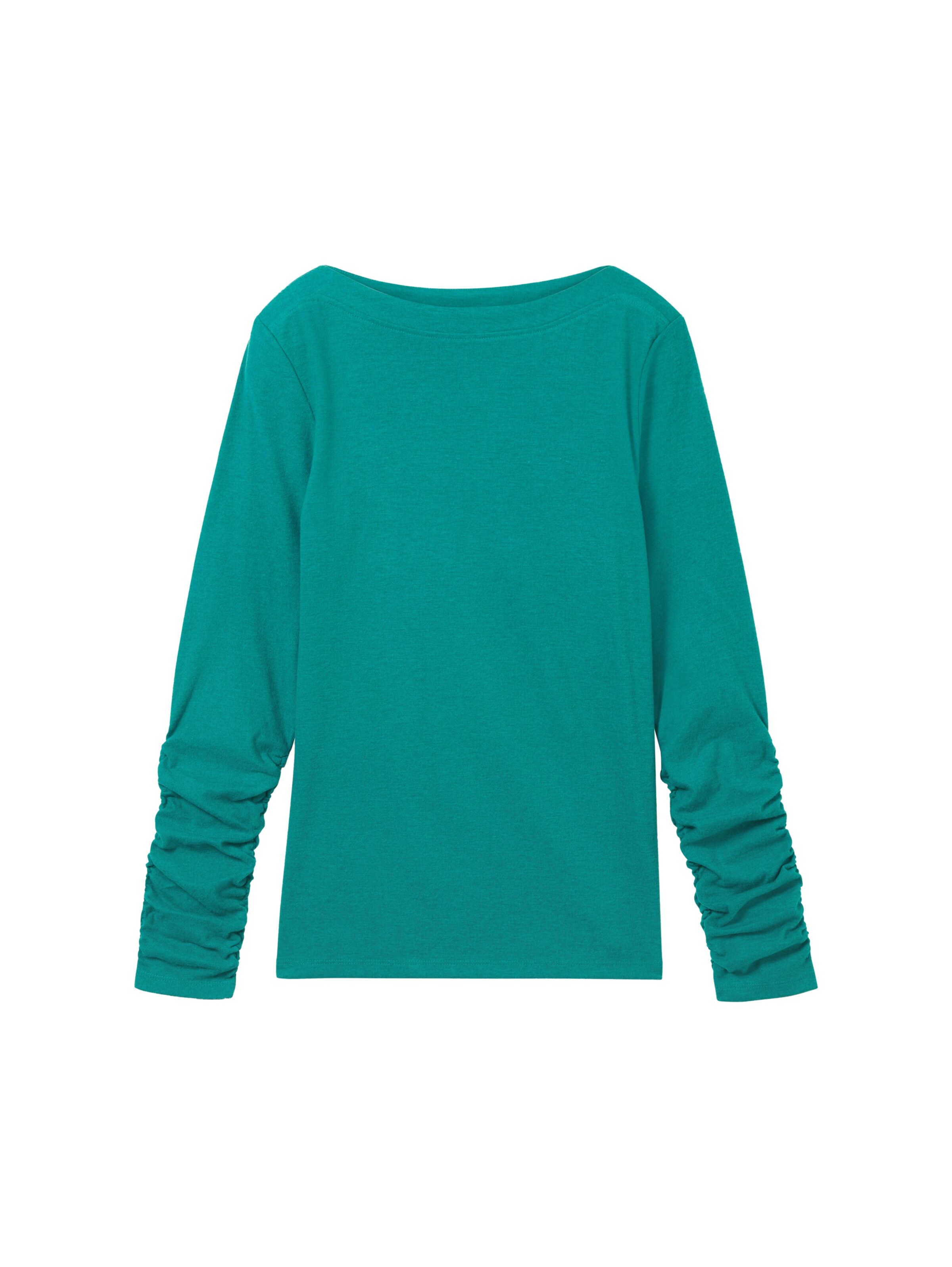 TOM TAILOR DENIM Shirt in Groen: voorkant