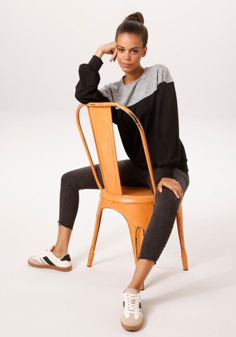 Aniston CASUAL Sweatshirt in Black