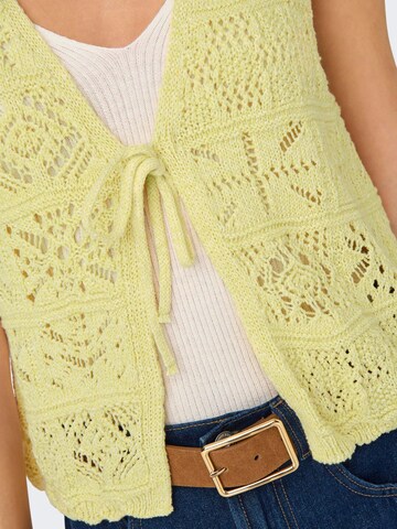 Gilet 'ONLBeach' ONLY en jaune