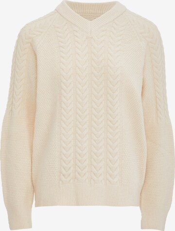 NALLY Sweater in Beige: front